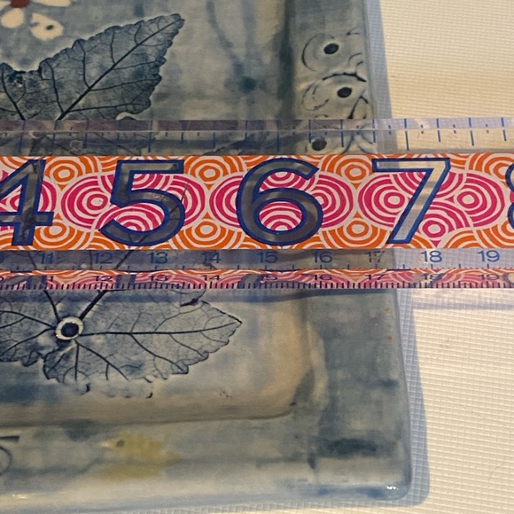 Peter and Fran Wolstenholme P&FW Courtmacsherry Ireland Art Pottery 7” Plate - Picture 5 of 7